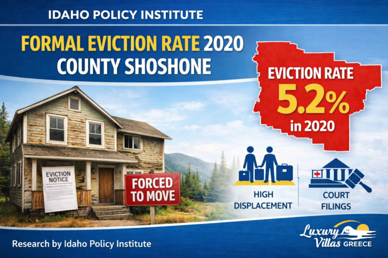 Analyzing the 2020 Formal Eviction Rate in Shoshone County idaho policy institute formal eviction rate 2020 county shoshone