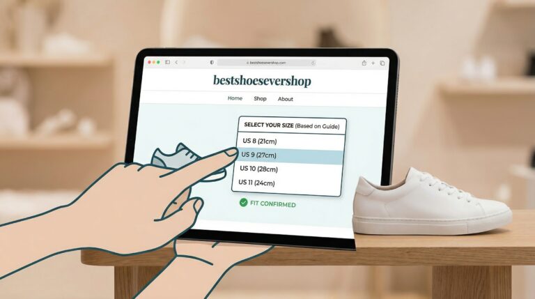 bestshoesevershop sizing guide