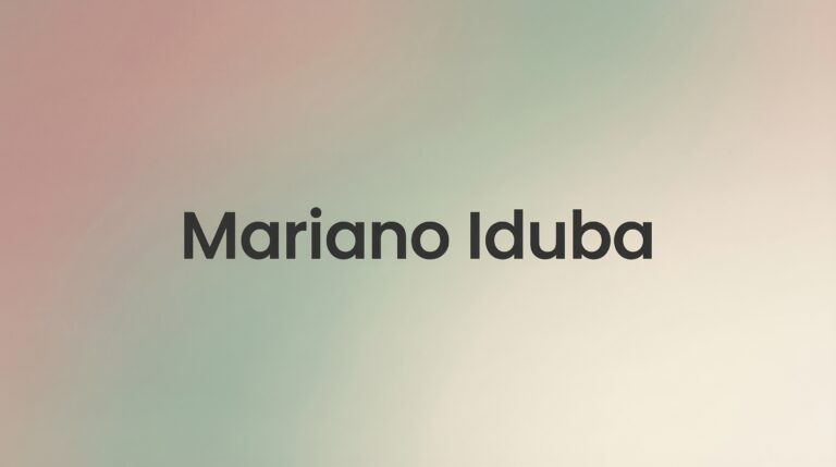mariano iduba